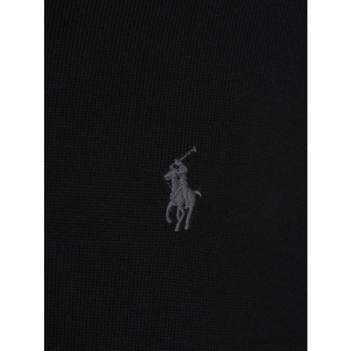 POLO RALPH LAUREN - Logo embroidery crew jumper