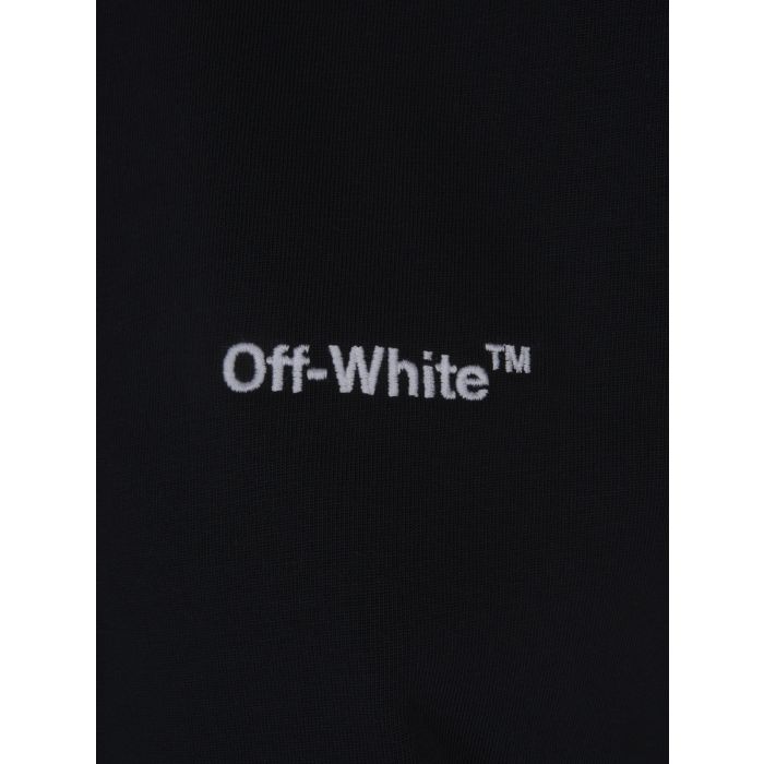 OFF-WHITE - Logo-embroidered cropped T-shirt
