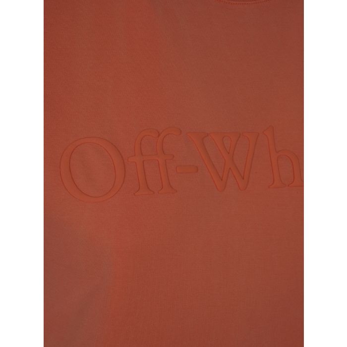 OFF-WHITE - Camiseta corta con logo