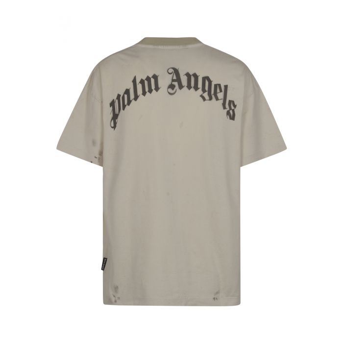 PALM ANGELS - Palm Angels logo-print T-shirt