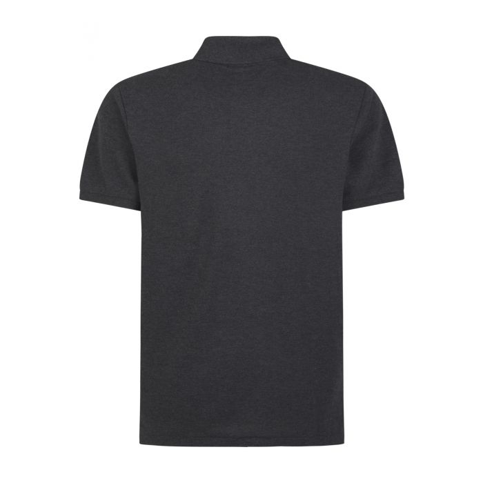POLO RALPH LAUREN - Logo-patch short-sleeved polo shirt