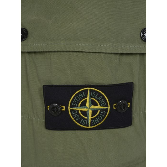 STONE ISLAND - Compass-patch cargo shorts