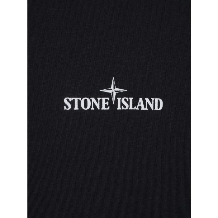 STONE ISLAND - Logo-print T-shirt
