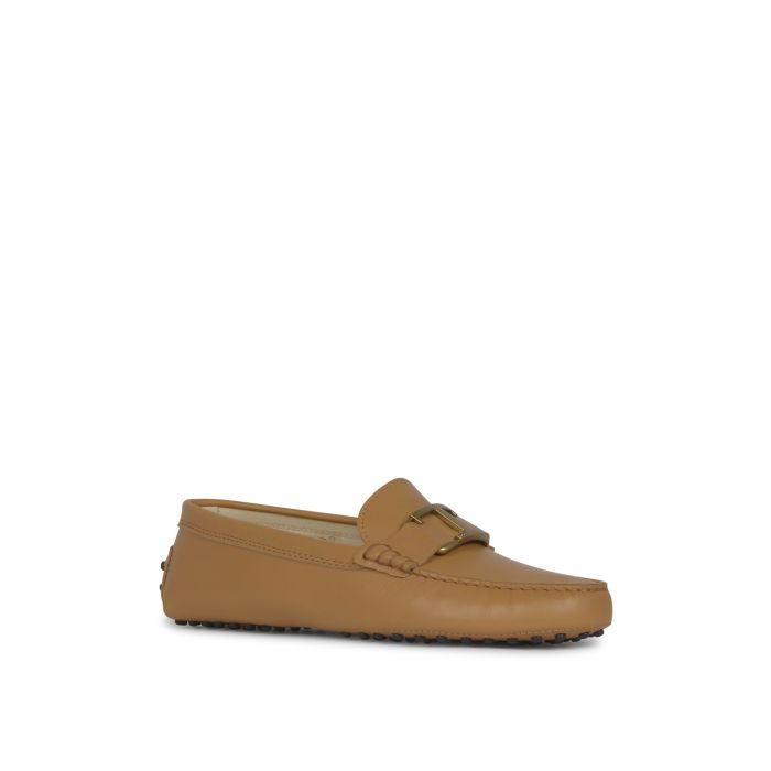 TOD'S - T-buckle leather loafers