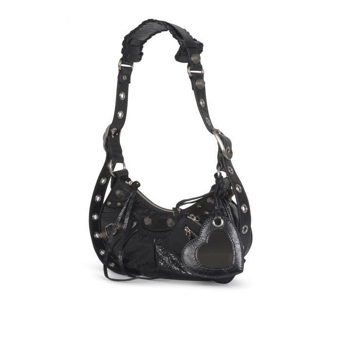 BALENCIAGA - Le Cagole XS shoulder bag in black
