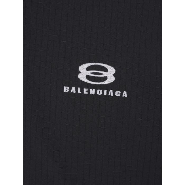 BALENCIAGA - Black cocoon kick unity sports icon windbreaker