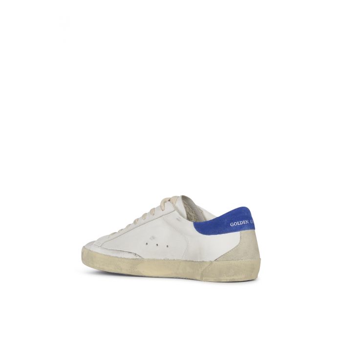 GOLDEN GOOSE - SUPER-STAR  LEATHER UPPER TEJUS PRINTED LEATHER STAR SUEDE HEEL AND SPUR