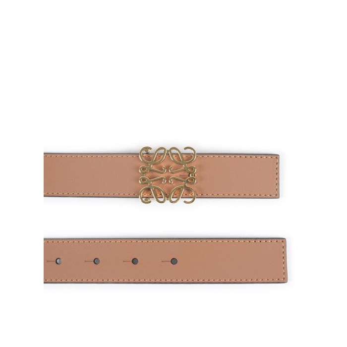 LOEWE - Anagram reversible belt in calf leather