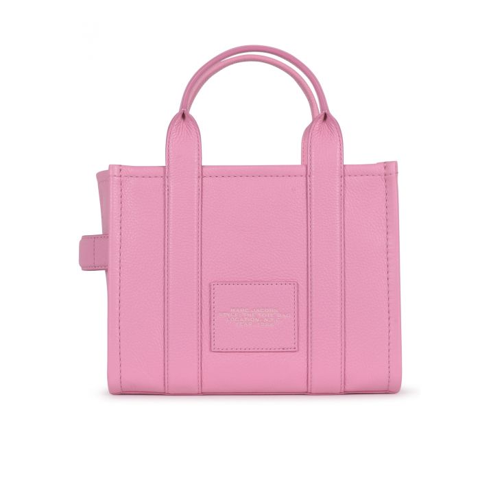 MARC JACOBS - The Small tote bag leather in petal pink