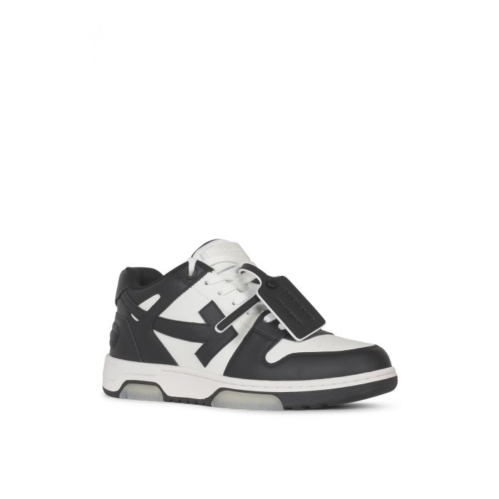 OFF-WHITE - OUT OF OFFICE CALF LEATHER WHITE BLACK