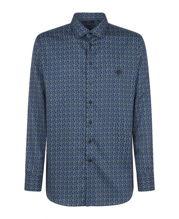 SHIRT WITH PRINT FOR TIES