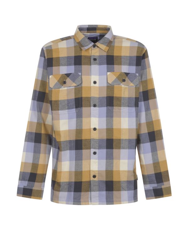 Men's Long-Sleeved Organic Cotton Midweight Fjord Flannel Shirt
