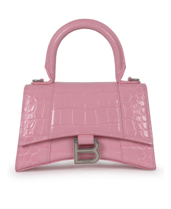 Hourglass XS pink handbag