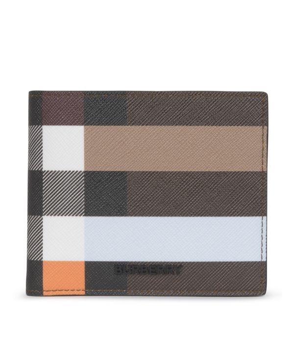 Burberry wallet with colour block design