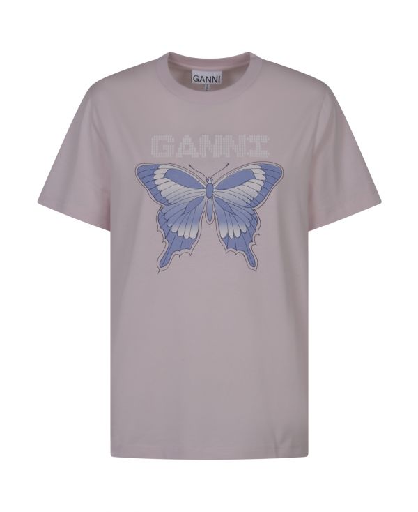 Butterfly cotton T-shirt