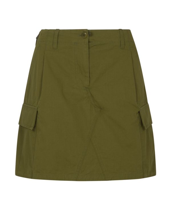 Short cargo skirt