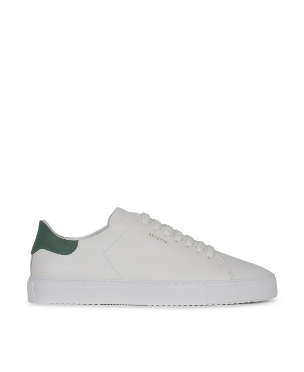 Clean 90 sneaker in white and green