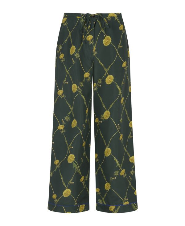 Dandelion silk pyjama trousers
