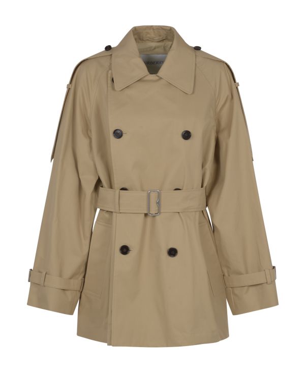 Rainproof cotton trench coat