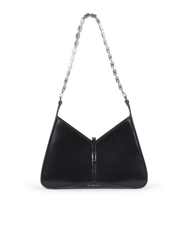 BOX LEATHER - CUT-OUT ZIPPED - SMALL BAG