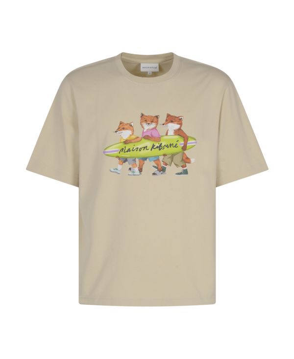 SURFING FOXES COMFORT TEE-SHIRT