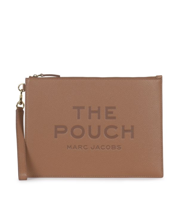 The large pouch argan oil on leather