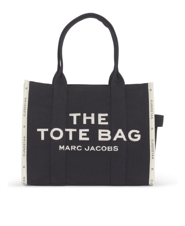 The jacquard tote bag grande negro