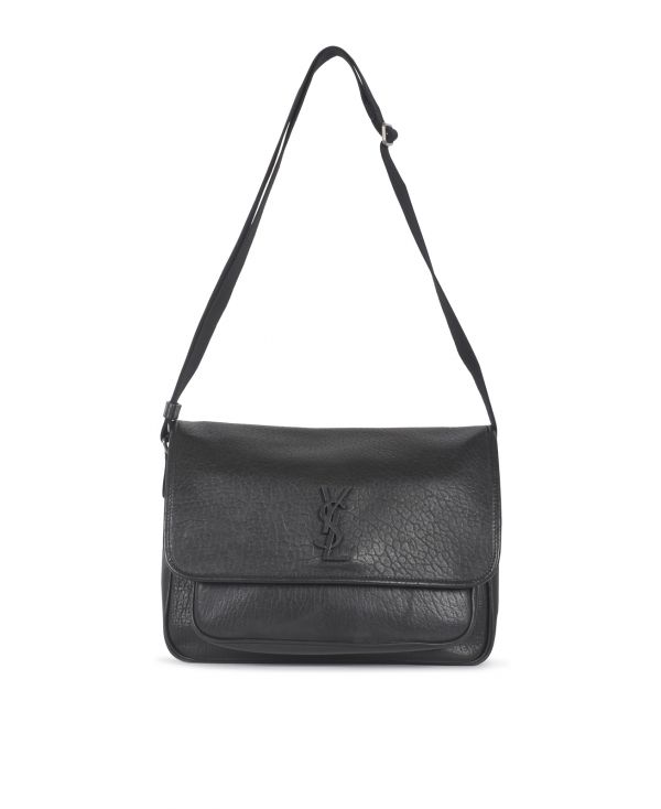 Niki messenger bag in grained leather