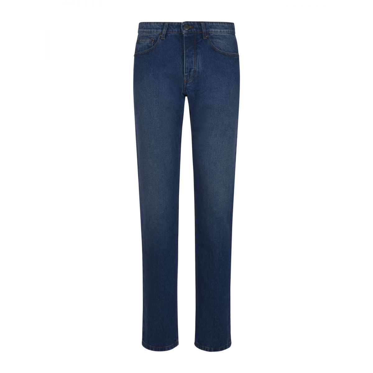 AMI - Mid-rise slim-fit jeans