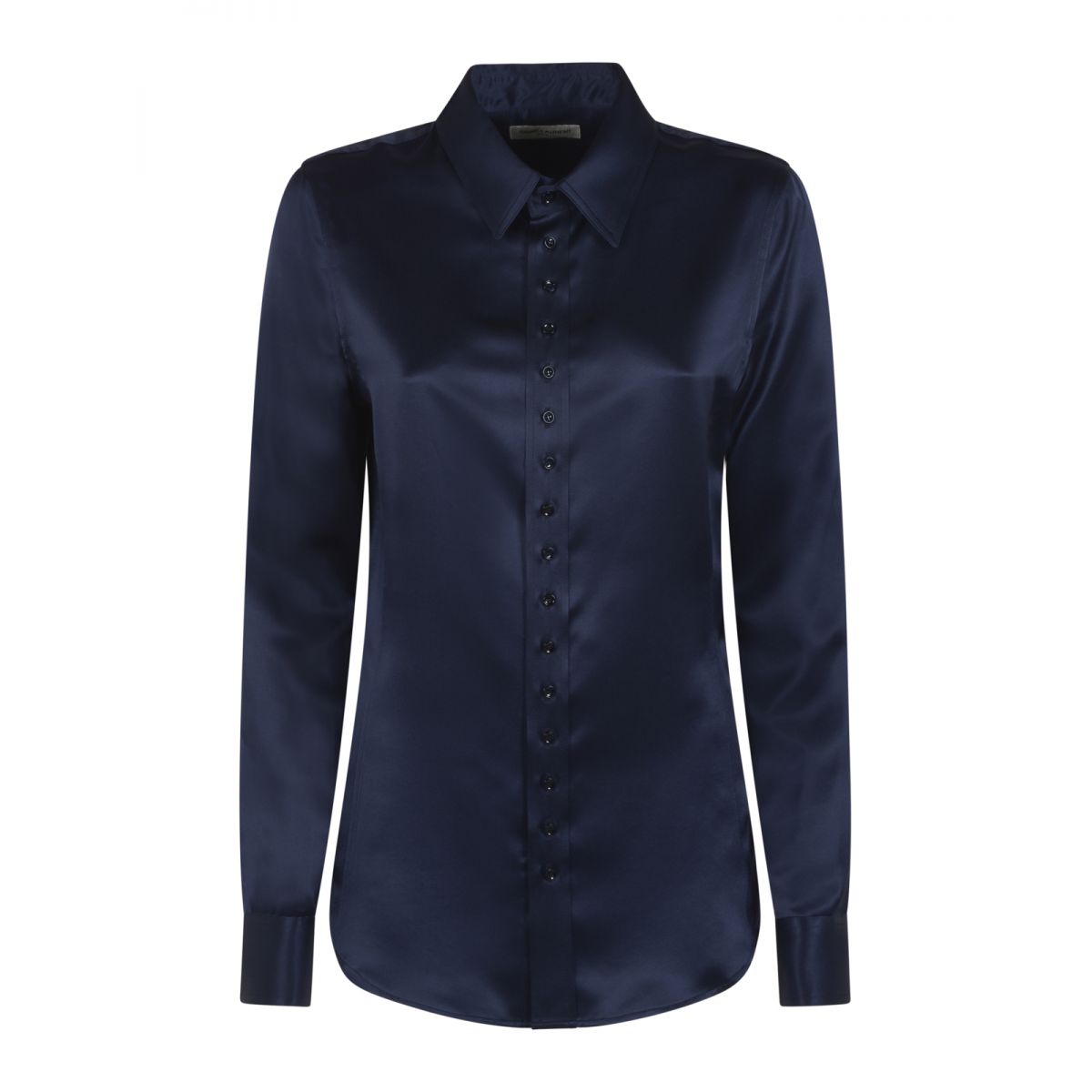 SAINT LAURENT - Buttoned-up silk shirt