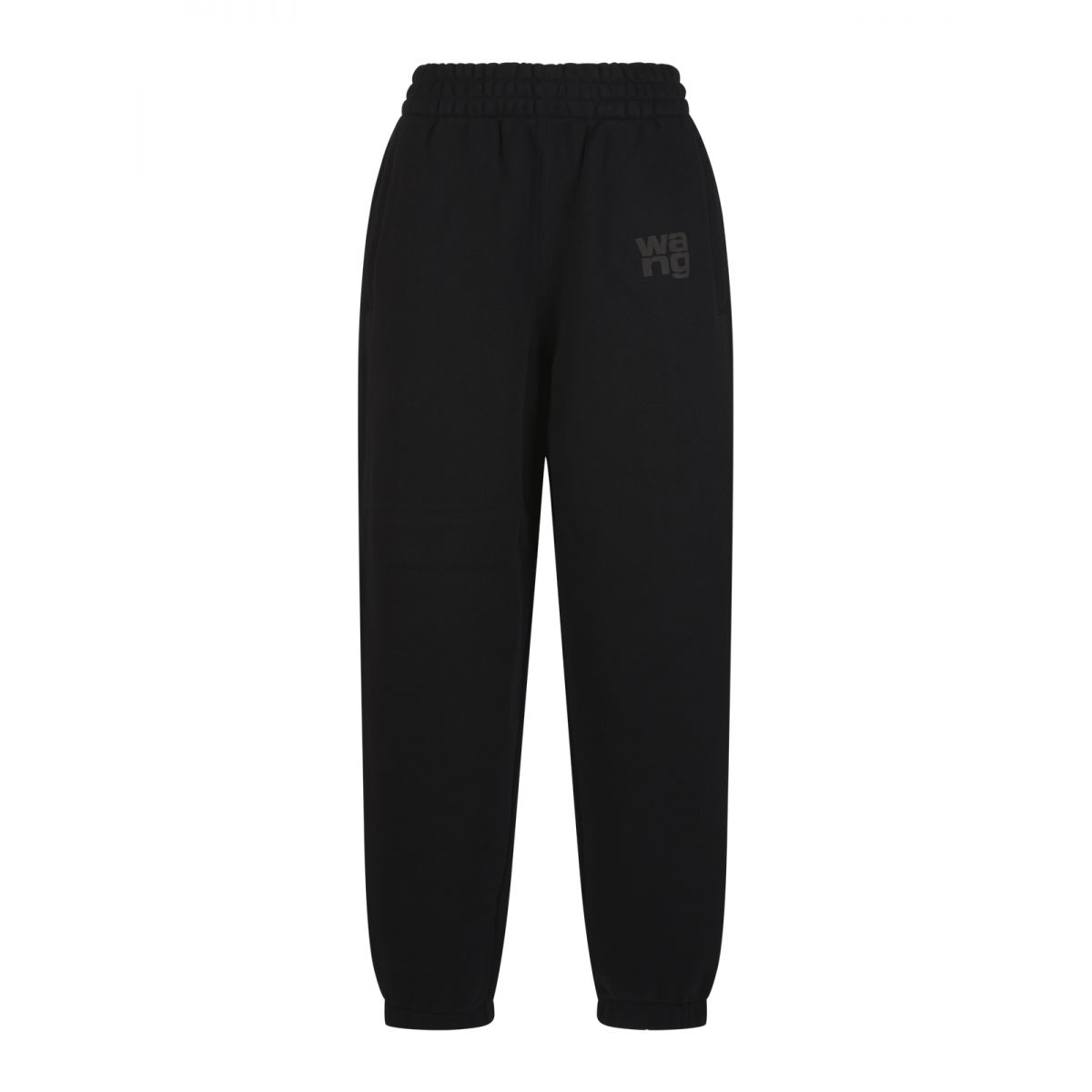 ALEXANDER WANG - Puff logo sweatpant in structured terry