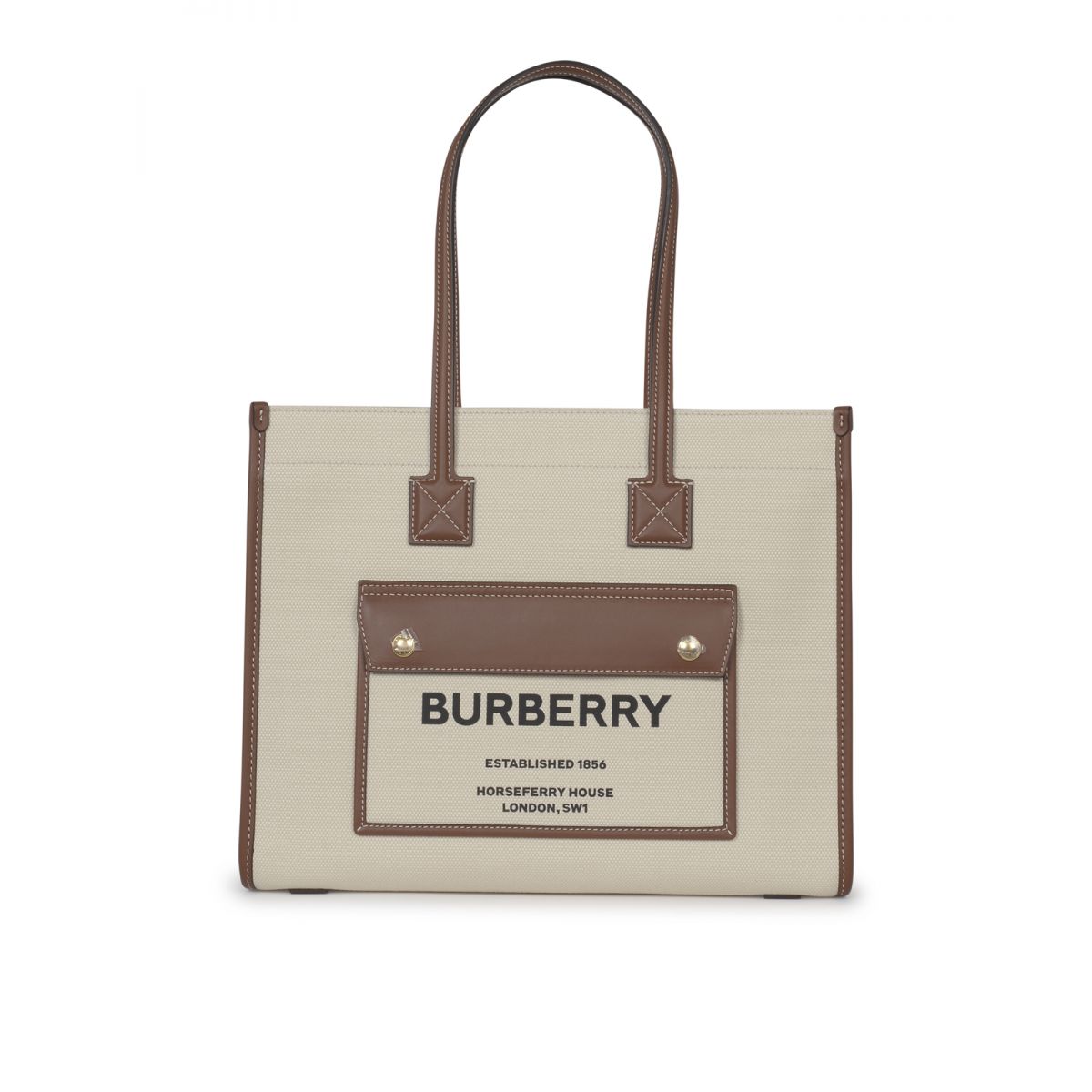 BURBERRY - Small Freya tote bag