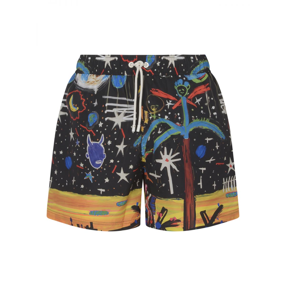 PALM ANGELS - STARRY NIGHT SWIMSHORTS