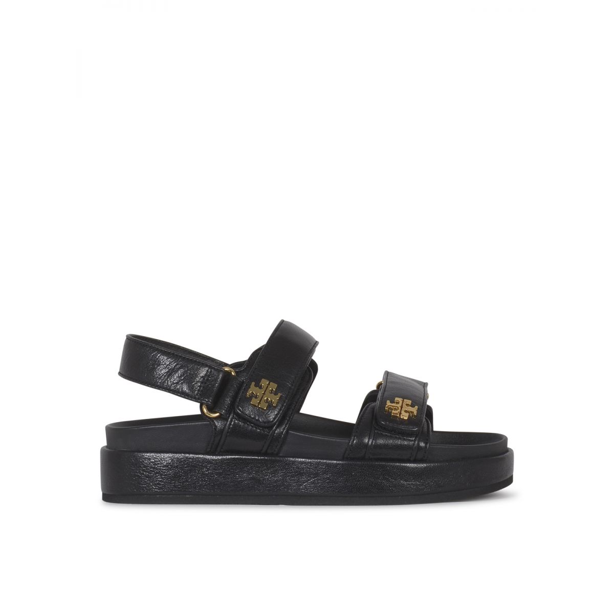 TORY BURCH - Double T-motif leather sandals