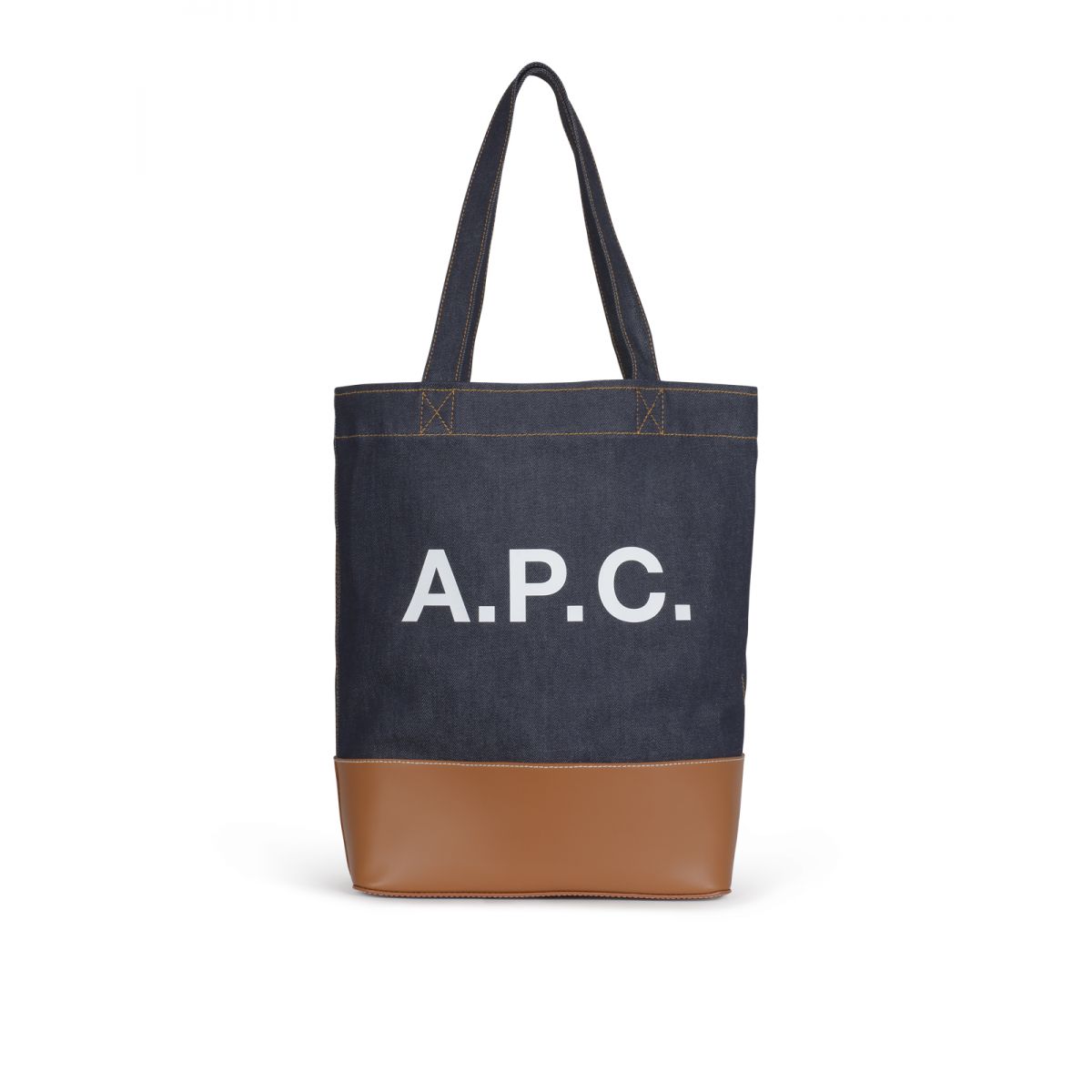 A.P.C. - Axel panelled tote bag