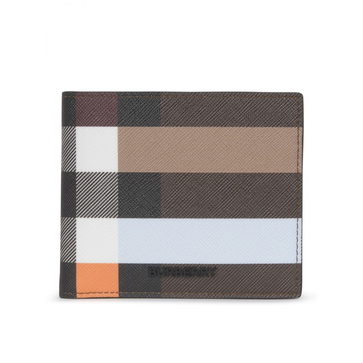 BURBERRY - Burberry wallet with colour block design