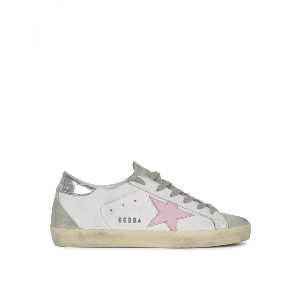 GOLDEN GOOSE - Low sneakers with star patch