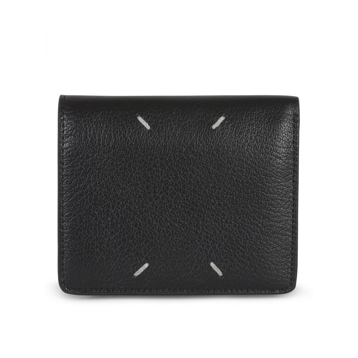 MAISON MARGIELA - Contrast stitching bi-fold wallet