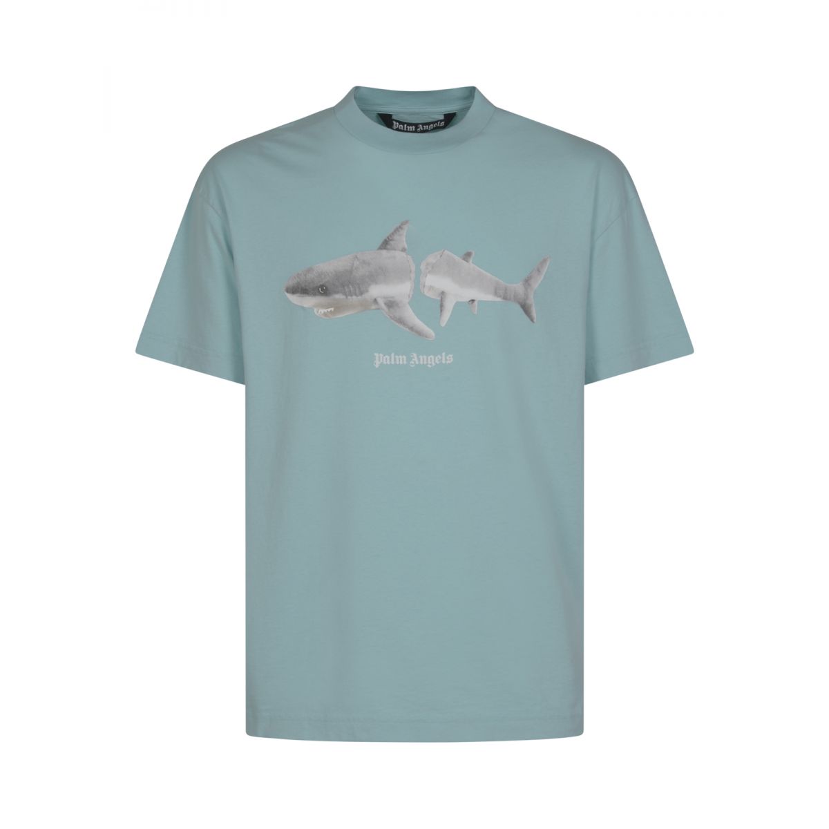 PALM ANGELS - Shark-print T-shirt