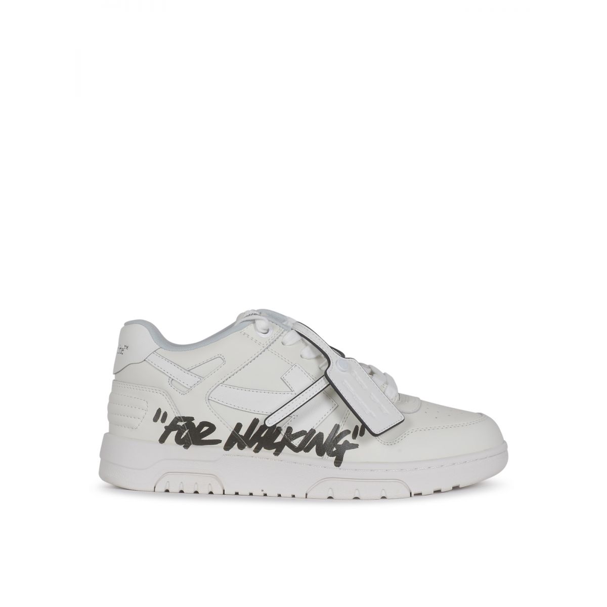 OFF-WHITE - OUT OF OFFICE ''FOR WALKING'' WHITE BLACK